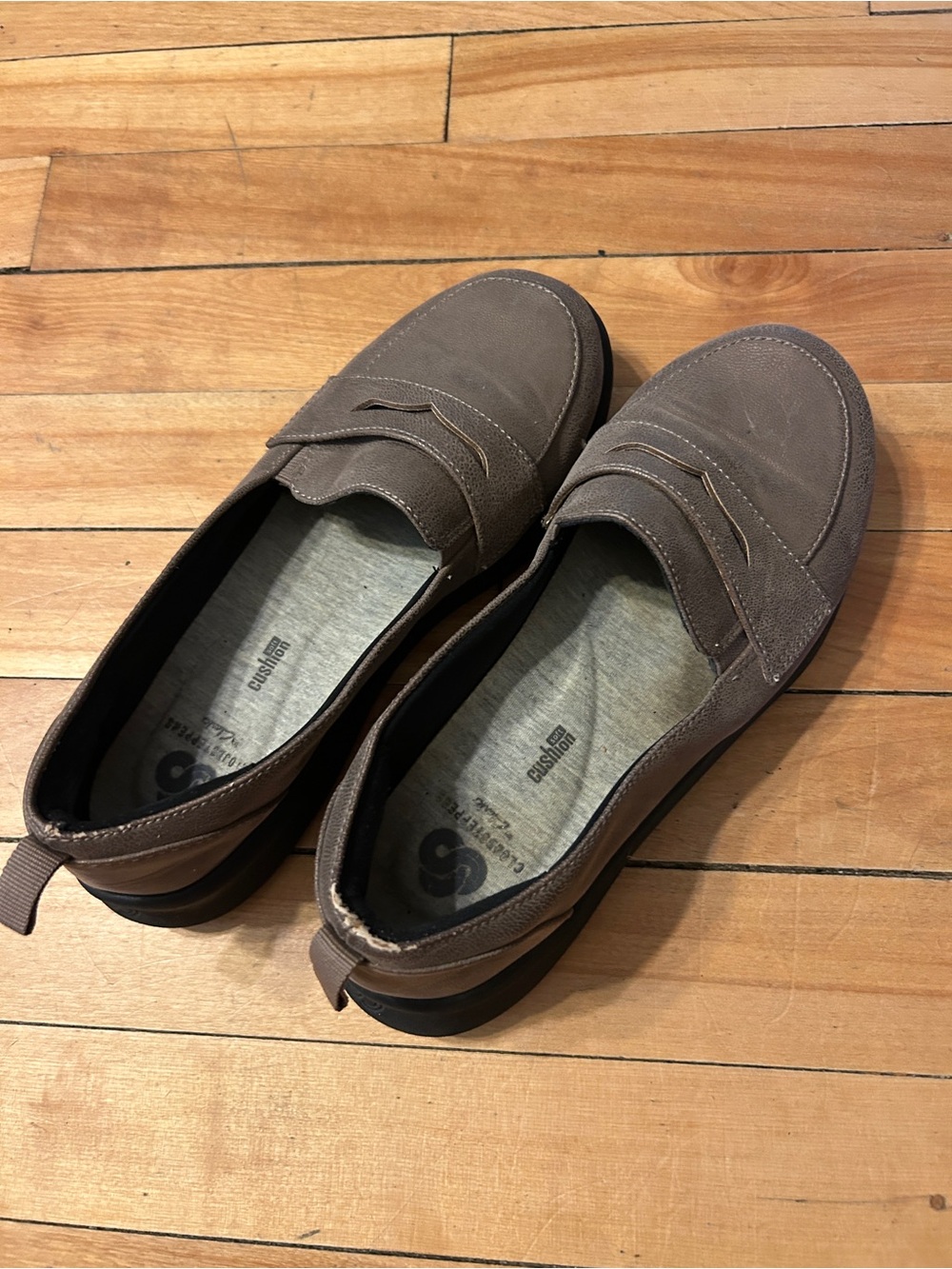 Casual women’s Taupe Slip-On Loafers